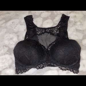 VS PINK High Neck Push-Up Bralette